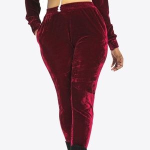 Velvet pants